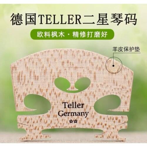 Famous violin bridge 4/4 size violin parts