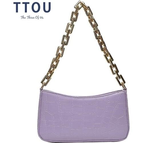 Women Handbags 2020 Fashion Crocodile Pattern Messenger Shoulder Bag Designer Chic Female Crossbody Bag Day Purses and Handbags