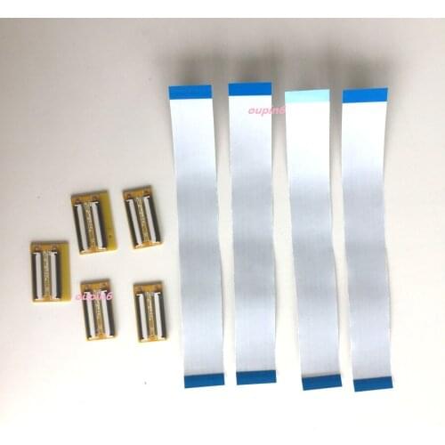 54-pin HDD 5 X FFC FPC 0.5mm Cable line Adapter 20CM+connector Pitch ZIF extend Ribbon