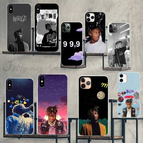 Rapper Juice WRLD 999 Phone Case Transparent for Samsung A71 S9 10 20 HUAWEI p30 40 honor 10i 8x xiaomi note 8 Pro 10t 11