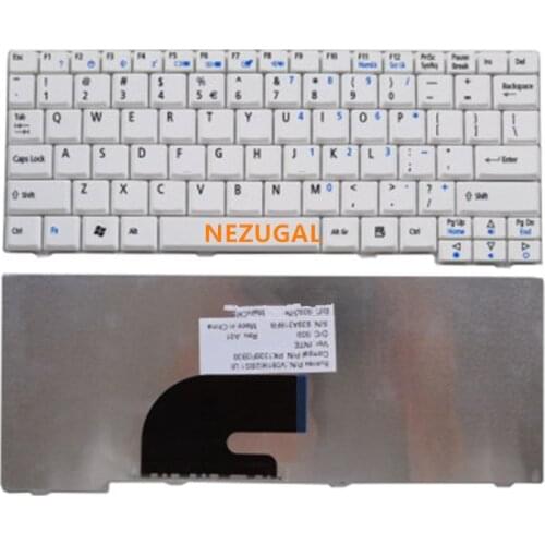 FOR ACER Aspire One D150 D250 KAV10 KAV60 A110 KAV60 KAVA0 D150 ZG5 ZG8 523H P531H N214CM-2 US English keyboard
