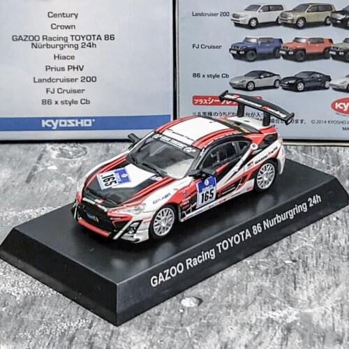1/64 Kyosho Alloy Car Toyota 86 GAZOO Team Model No. 165, Le Mans, New North