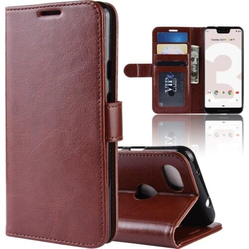 Leather case For Google Pixel 3A Soft Silicone Wallet Back flip Cover For Google Pixel 3A XL Phone Case For Google Pixel 3A