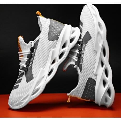 Outdoor Sports Sneakers Breathable Adults Male Walking Driving Jogging Training Shoes Fashion Mens Running Shoes Footwear 39-46