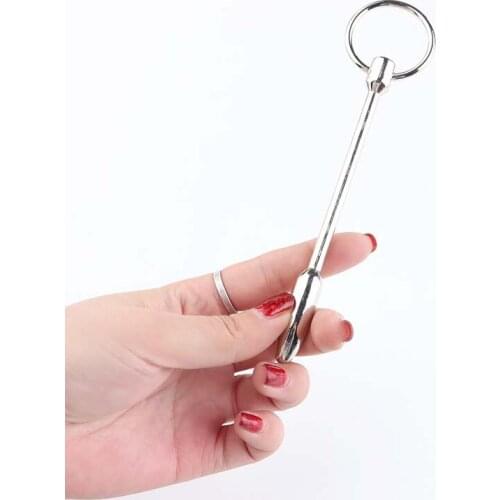 Metal Urethra Catheter Stainless Steel Penis Plug Tube Urethral Stretcher Stimulate Urethra Dilator Sex Toy For Men Masturbation