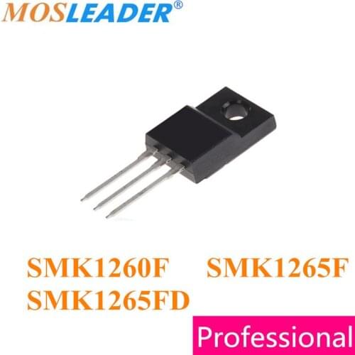 Mosleader 50PCS SMK1260F SMK1265F SMK1265FD TO220F SMK1260 SMK1265 N-Channel 12A High quality