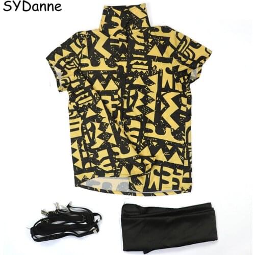Stranger Things Season 3 T Shirt Eleven Cosplay Costume Yellow Shirt Blindfold Suspender Summer T-shirt Hopper Men Girls Blouses