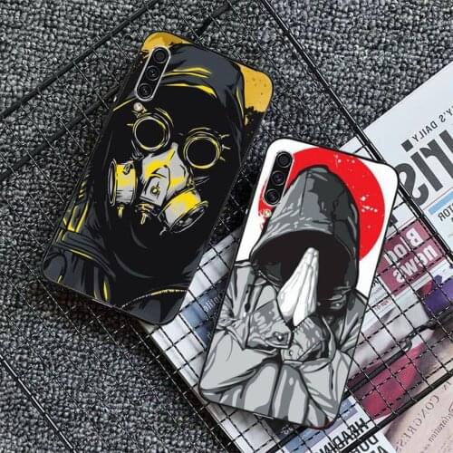 Cool Man Antigas mask Phone Case For Samsung galaxy S 7 8 9 10 20 edge A 6 10 20 30 50 51 70 note 10 plus