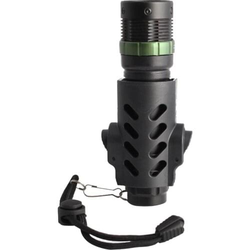 Tactical Flashlight Case Pouch Holster Belt Clip Torch Cover Military Survival Kits Led Lighting Pouch Hunting Accessories