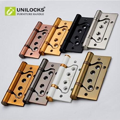 UNILOCKS Colorful High Quality Stainless Steel Door Hinge 1 Piece (4inch *3 inch *3.0mm)