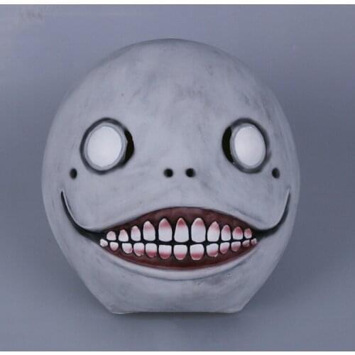 High Quality Game NieR:Automata Cosplay Headgear Emil Headgear Mask Halloween Party Cosplay Funny Headgear Mask