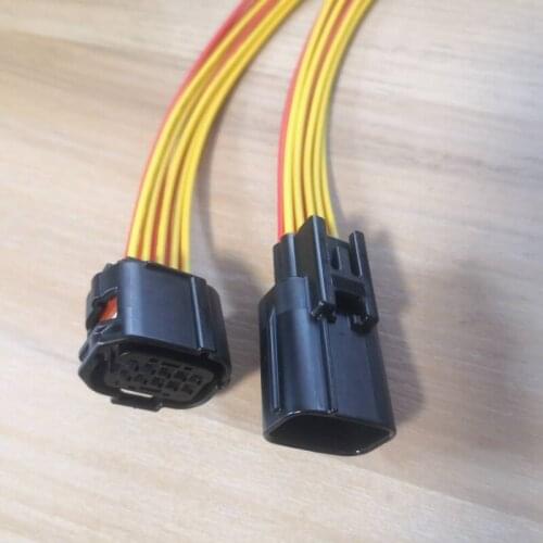 10 Pin/Way Male Or Female Distance Sensor Connector Plug Wire Harness Pigtail For Toyota 6189-1134 6188-0696 90980-12380