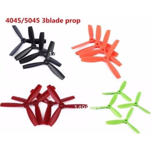 10pairs 4045 5045 Three 3-Blade L/R CW CCW Propeller For Multi Copter Quadcopter