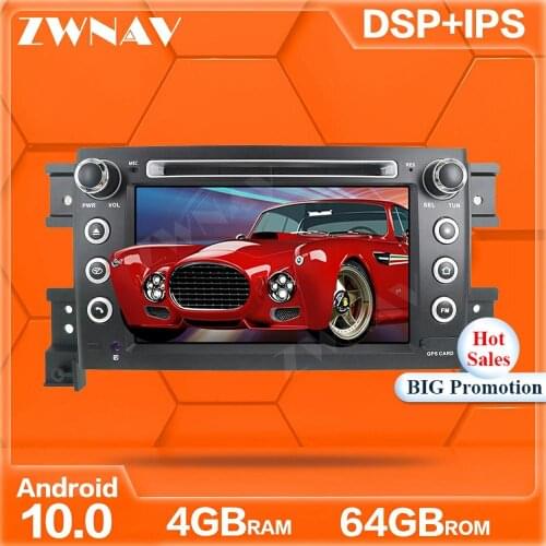 Android 10.0 screen Car DVD Player GPS Navi For Suzuki Grand Vitara 2005-2013 GPS Auto Radio Stereo Multimedia Player Head Unit