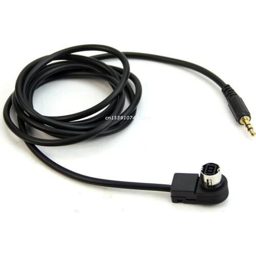 3.5mm Car Aux Input Cable Mini Plug Jack For ALPINE AI-NET MP3 Ornate New Dropship