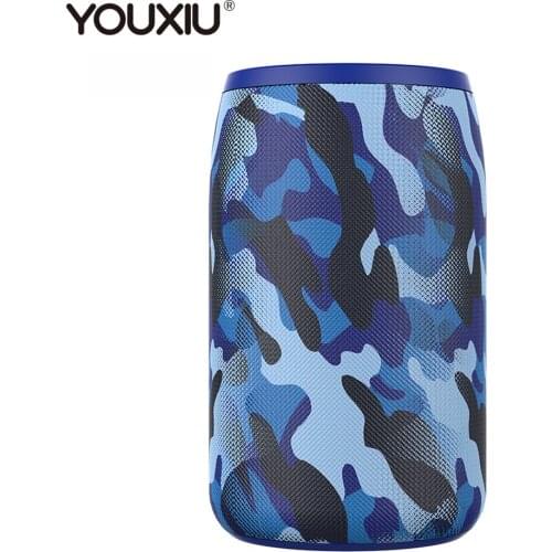 YOUXIU Bluetooth Speaker Portable Outdoor Sport Loudspeaker Wireless Mini Column Music Player Sound System 3D Stereo Support Aux