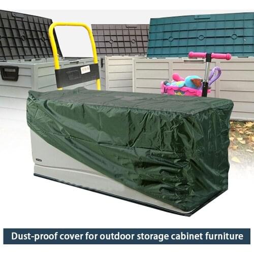 Garden Furniture Cover Patio Furniture Covers Waterproof Outdoor Cabinet Furniture Dust Cover Patio Deck Box Cover