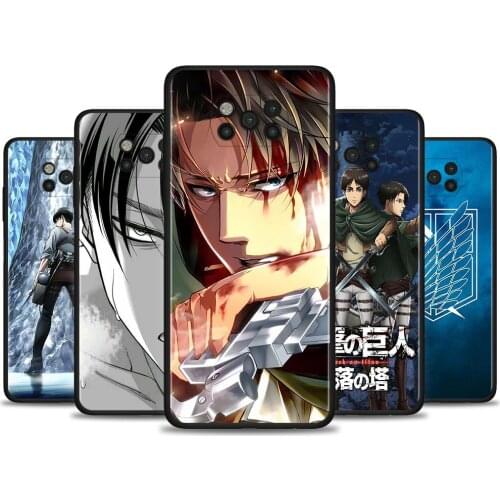 Fighting Attack On Titan For Xiaomi F3 X3 GT Poco X3 NFC M3 Pro F1 Para for MI Note 10 Pro Case For Xiaomi CC9 Pro A3 A2 Lite