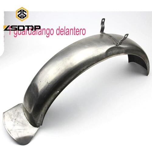 ZSDTRP retro U-KC750 side car motorcycle Iron material front wheel fender case for Bmw M-72 R12 R71 Ural K-750