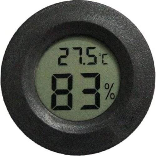 1 PC Digital Hygrometer Thermometer LCD Mini Temperature Humidity Meter Reptile Gauge For lizard Turtle Aquarium Tank