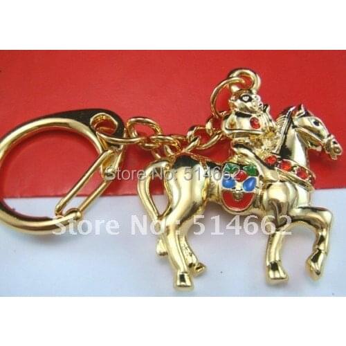 Feng shui MONKEY W PEACH ATOP HORSE AMULET FOR CAREER+GIFT BOX