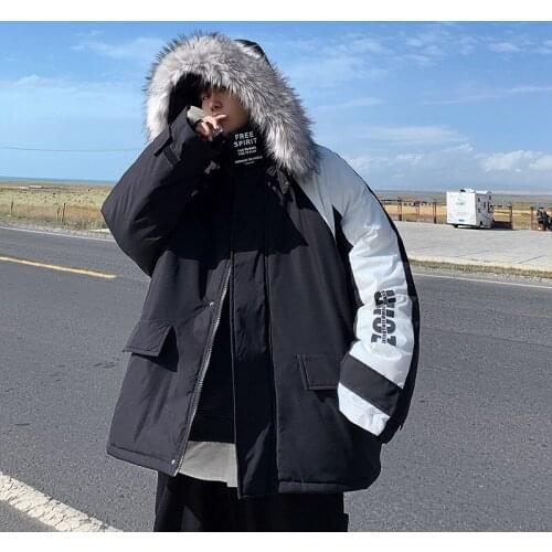 Grandwish Men's Long Parkas