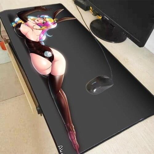 Gaming Mouse Pad Large Sexy Girl Anime Mousepad Gamer Accessories XXL Multiple Size Rubber PC Computer Keyboard Desk Mat for CS