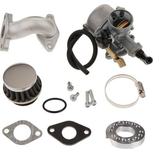 PZ19 19mm Motorcycle Carburetor Air Filter Intake Pipe Gasket FOR 50cc 70cc 90cc 110cc Pit Bike ATV Quad Go Kart
