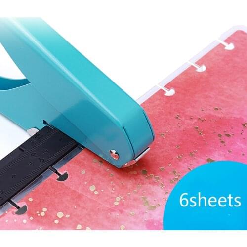 Creative Mushroom Hole Puncher DIY Paper Cutter T-type Puncher Loose Leaf Paper-cut Punching Machine Offices School Stationery