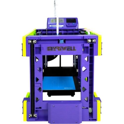 Myriwell mini 3D printer PLA 1.75mm FDM STL printing size 125x125x130mm 3d printer RLD-200C