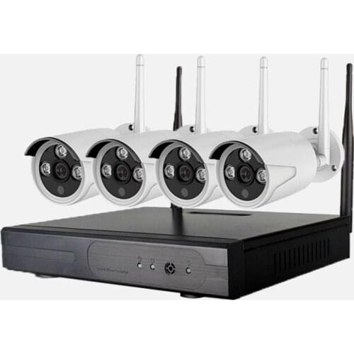 New NVR 1080P Night Vision Wireless Security CCTV System IP Camera Kit Set Video Surveillance Kits P2P Wifi NVR Kit