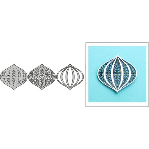 New Layer Leafy Lace Ornament Frame 2020 Metal Cutting Dies for DIY Scrapbooking and Card Making Decor Embossing Craft No Stamps