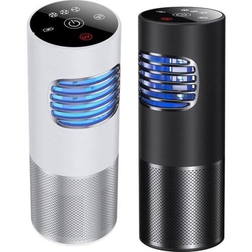 New Air Purifier Portable UVC Ultraviolet Germicidal Lamp Negative Ion Vehicle Air Purifier for Car Home Office