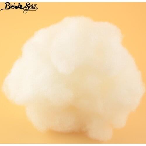 Fleecy Cotton Stuffed Filling Material 50g/lot DIY Handmade Toy Pillow Doll Patchwork Polyester High Elastic Filled PP Cotton