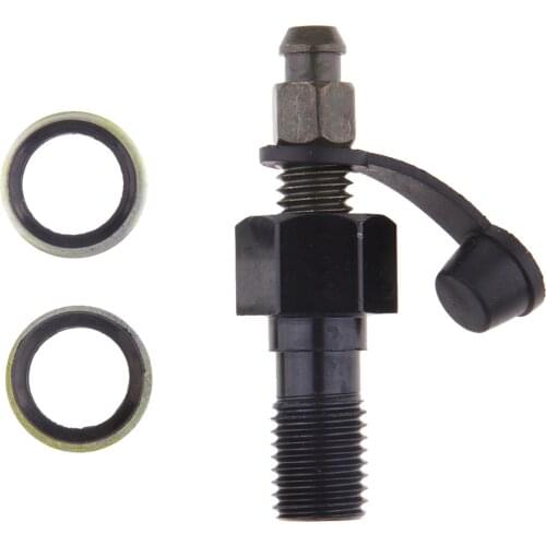 Motorcycle Brake Caliper Banjo & Bleed Nipple/Screw M10 X 1.25mm