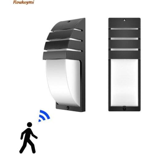 Sensor terraza garden courtyard street porch outdoor lighting lampe murale exterieur balcony led jardin gartenbeleuchtung