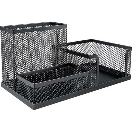 Yisange Storage Pen Holder Office Supplies Desktop Storage Box Multifunctional Pen Holder