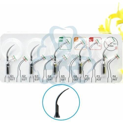 10 Pcs P1 Dental Ultrasonic Scaler Scaling Tips Handpiece Fit For Ems Woodpecker