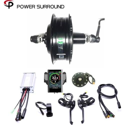 2020 Color display Waterproof 48v500w Bafang Rear Cassette Electric Bike Conversion Kit Brushless Motor with EBike system