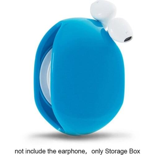 3 Colors Earphone Winder Mobile Phone Data Cable Storage Box Portable Automatic Cables Reel Hubs Holder Organizer