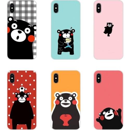 Accessories Phone Cases Covers For Huawei Y5 Y6 Y7 Y9 Prime Pro GR3 GR5 2017 2018 2019 Y3II Y5II Y6II Cute Japanese Kumamon
