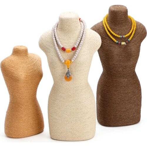 Free Shipping!! Hot Sale Necklace Stand Mannequin Torso Manikin For Necklace Display