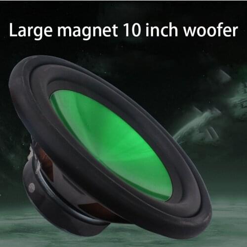 200W 4 ohm 10 inch speaker car fever audio high fidelity woofer subwoofer bass cone car subwoofer high power modification