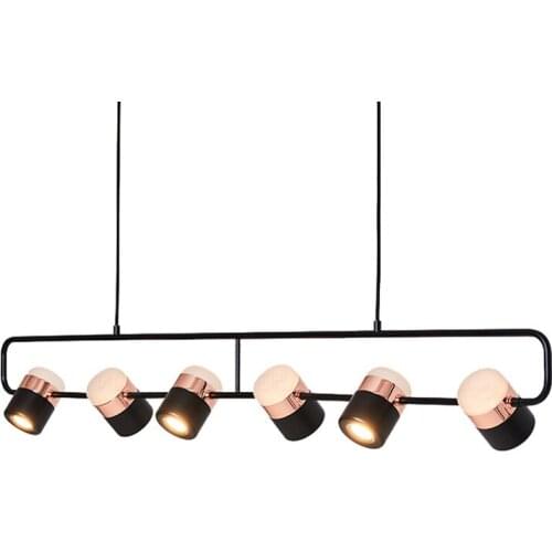 Nordic Metal Acrylic Pendant Lamp Creative Pendant Lights For Restaurant Bar Art Bedroom Home Decoration Chandelier PA0680