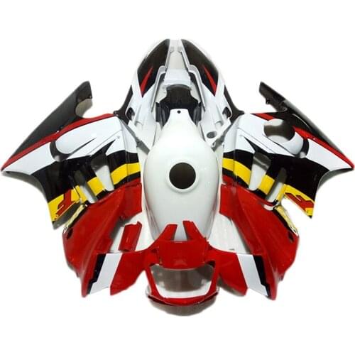 Fashion Fairings kit fit For Honda CBR600 F3 95 96 Red white fairing CBR 600 f3 1995 1996 Bodywork fairing bodykits HS35