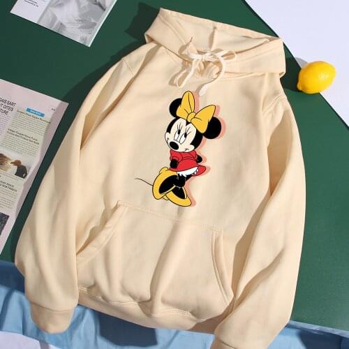 Mickey Mouse Mens Hoodies 2021 New Aesthetic Men Clothes Disney Autumn Hoodie 90s Harajuku Sweatshirt Funny Cartoon Streetwear