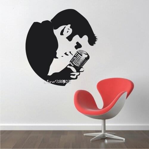 Music Large Bedroom Wall Stickers Art Sticker Stencil Decal Matt Vinyl Boys Room Decor Wallpaper High Quality Wall Tattoo SA756