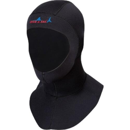 3mm Neoprene Scuba Diving Cap With Shoulder Snorkeling Equipment Hat Hood Neck Cover Winter Swim Warm Wetsuit Protect Hair