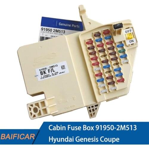 Baificar Brand New Genuine OEM Cabin Fuse Box 91950-2M513 For Hyundai Genesis Coupe