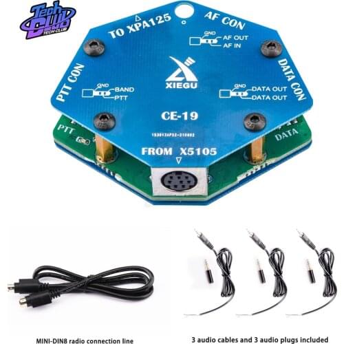 Original Xiegu CE-19 CE19 Data Interface Expansion Card For XIEGU G90 X5105 ACC PTT XPA125 Electrical Accessories